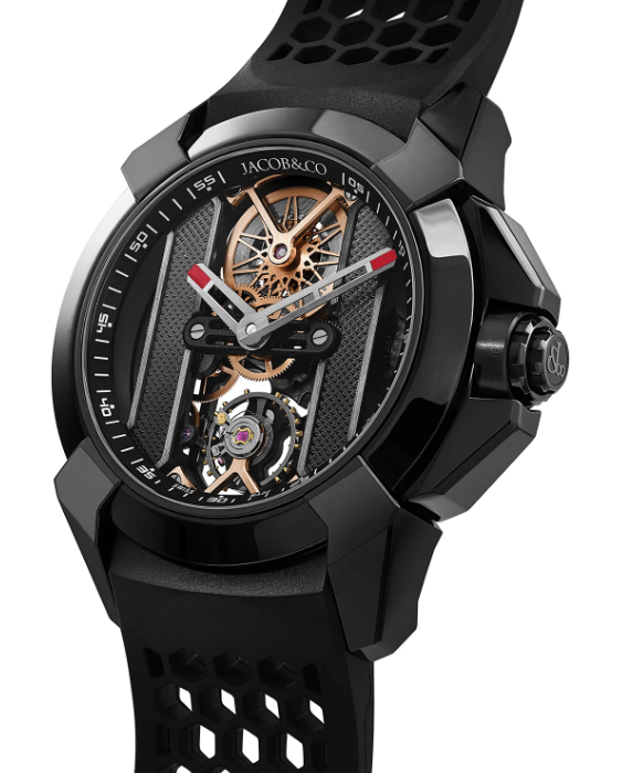 Fake Jacob & Co Epic X Black DLC Steel EX120.11.AB.AB.ABRUA watch